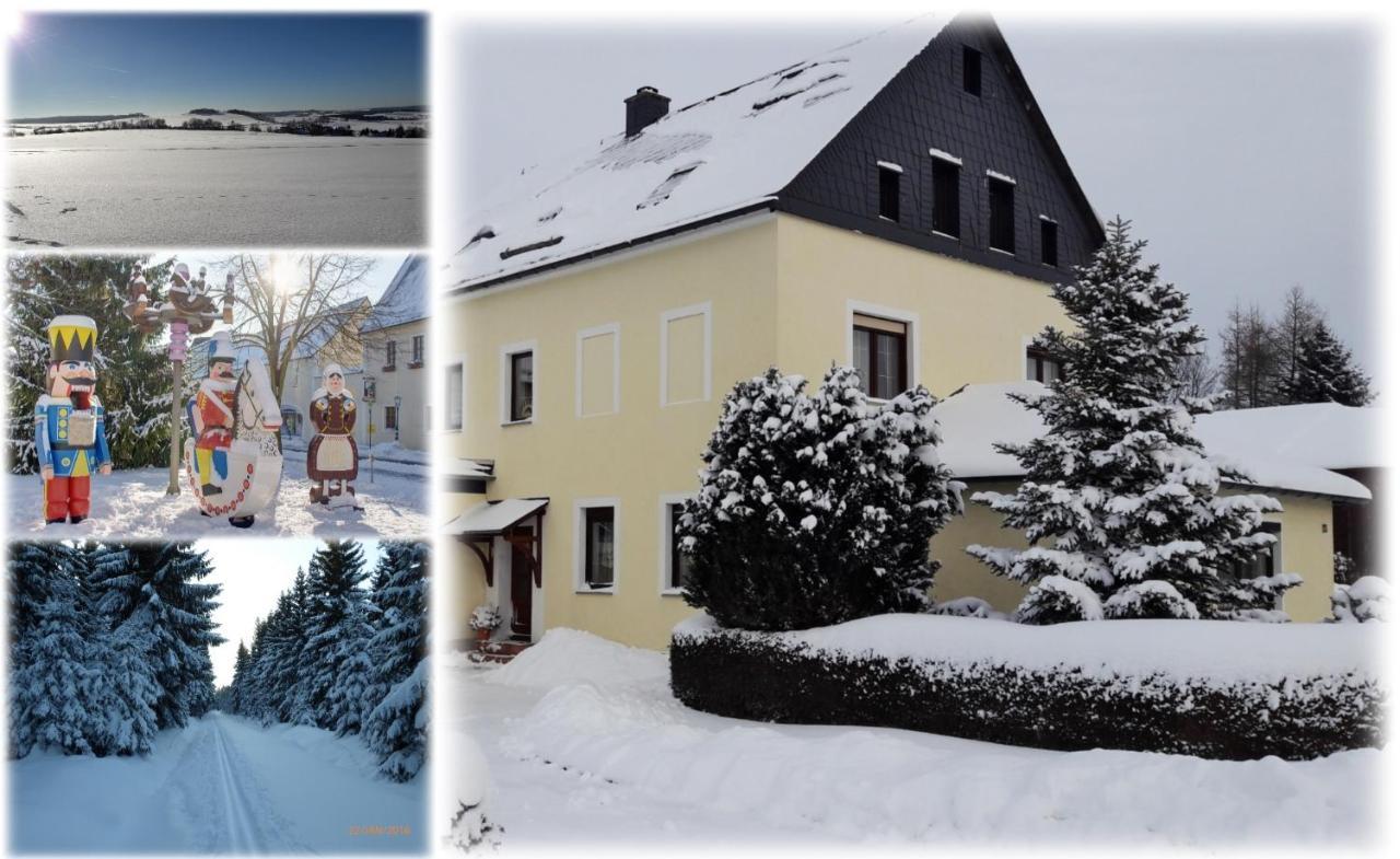 Ferienwohnung Floehatalblick Olbernhau Kültér fotó